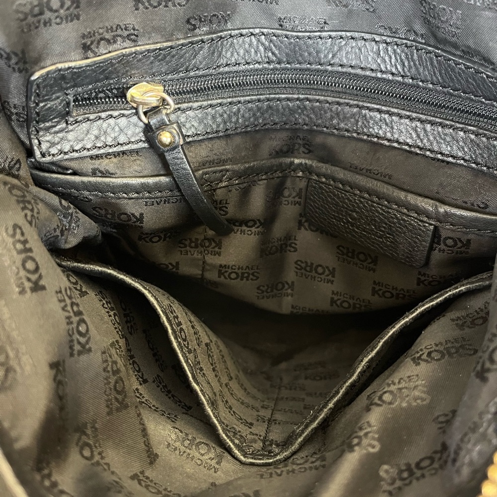 Michael Kors Black Buckle Satchel - Picture 8 of 15